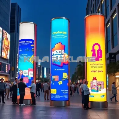 Advertising Pillars